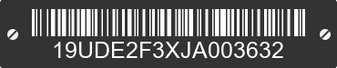 2018 ACURA ILX 19UDE2F3XJA003632 VIN decoded