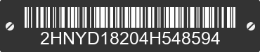2004 ACURA MDX 2HNYD18204H548594 VIN decoded