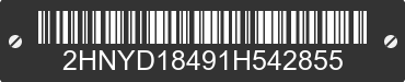 2001 ACURA MDX 2HNYD18491H542855 VIN decoded