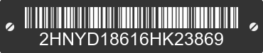 2006 ACURA MDX 2HNYD18616HK23869 VIN decoded