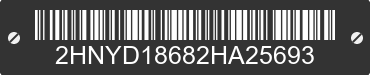 2002 ACURA MDX 2HNYD18682HA25693 VIN decoded