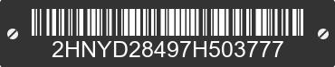 2007 ACURA MDX 2HNYD28497H503777 VIN decoded
