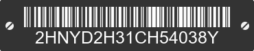 2012 ACURA MDX 2HNYD2H31CH54038Y VIN decoded