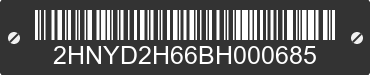 2011 ACURA MDX 2HNYD2H66BH000685 VIN decoded