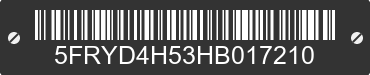 2017 ACURA MDX 5FRYD4H53HB017210 VIN decoded