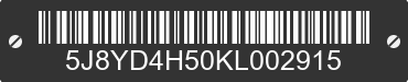 2019 ACURA MDX 5J8YD4H50KL002915 VIN decoded