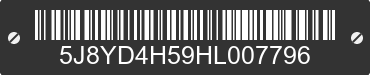 2017 ACURA MDX 5J8YD4H59HL007796 VIN decoded