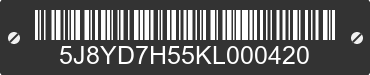 2019 ACURA MDX 5J8YD7H55KL000420 VIN decoded