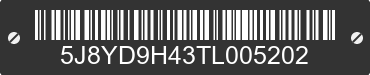 2026 ACURA MDX 5J8YD9H43TL005202 VIN decoded