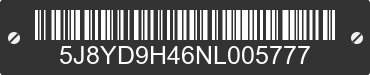 2022 ACURA MDX 5J8YD9H46NL005777 VIN decoded