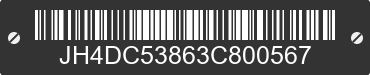 2003 ACURA RSX JH4DC53863C800567 VIN decoded