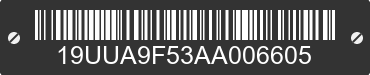 2010 ACURA TL 19UUA9F53AA006605 VIN decoded
