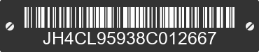 2008 ACURA TSX JH4CL95938C012667 VIN decoded