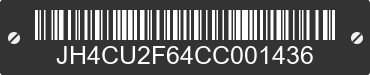 2012 ACURA TSX JH4CU2F64CC001436 VIN decoded