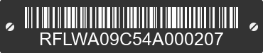 2004 ADLY ATV RFLWA09C54A000207 VIN decoded
