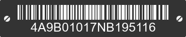 2022 AGAZU AGAZU 4A9B01017NB195116 VIN decoded