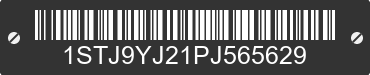 2023 AIRSTREAM Flying Cloud 1STJ9YJ21PJ565629 VIN decoded