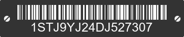 2013 AIRSTREAM Flying Cloud 1STJ9YJ24DJ527307 VIN decoded