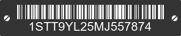2021 AIRSTREAM Flying Cloud 1STT9YL25MJ557874 VIN decoded