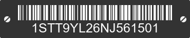2022 AIRSTREAM Flying Cloud 1STT9YL26NJ561501 VIN decoded