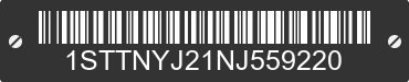 2022 AIRSTREAM Globetrotter 1STTNYJ21NJ559220 VIN decoded