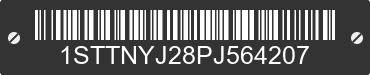 2023 AIRSTREAM Globetrotter 1STTNYJ28PJ564207 VIN decoded