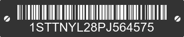 2023 AIRSTREAM Globetrotter 1STTNYL28PJ564575 VIN decoded