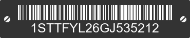 2016 AIRSTREAM International 1STTFYL26GJ535212 VIN decoded