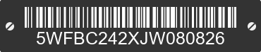 2018 ALCOM LLC Alcom LLC 5WFBC242XJW080826 VIN decoded
