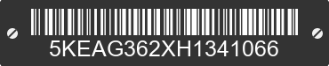 2017 ALL ALUMINUM STRUCTURE All Aluminum Structure 5KEAG362XH1341066 VIN decoded