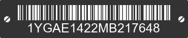 2021 ALUMA Aluma 1YGAE1422MB217648 VIN decoded