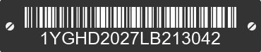 2020 ALUMA Aluma 1YGHD2027LB213042 VIN decoded