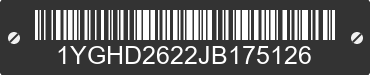 2018 ALUMA Aluma 1YGHD2622JB175126 VIN decoded