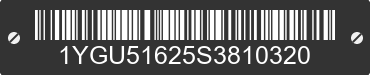 2025 ALUMA Aluma 1YGU51625S3810320 VIN decoded