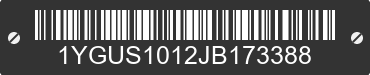 2018 ALUMA Aluma 1YGUS1012JB173388 VIN decoded