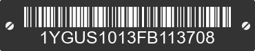 2015 ALUMA Aluma 1YGUS1013FB113708 VIN decoded