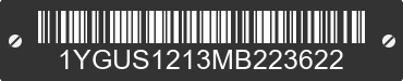 2021 ALUMA Aluma 1YGUS1213MB223622 VIN decoded