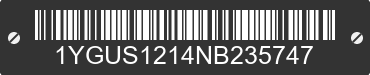 2022 ALUMA Aluma 1YGUS1214NB235747 VIN decoded
