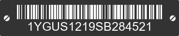 2025 ALUMA Aluma 1YGUS1219SB284521 VIN decoded