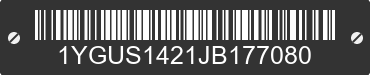 2018 ALUMA Aluma 1YGUS1421JB177080 VIN decoded