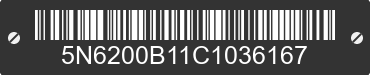 2012 AMERICAN HAULER American Hauler 5N6200B11C1036167 VIN decoded