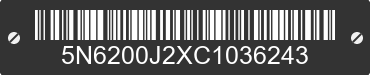 2012 AMERICAN HAULER American Hauler 5N6200J2XC1036243 VIN decoded