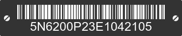 2014 AMERICAN HAULER American Hauler 5N6200P23E1042105 VIN decoded