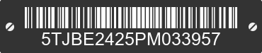 2023 AMERICAN SURPLUS & MFG American Surplus & MFG 5TJBE2425PM033957 VIN decoded