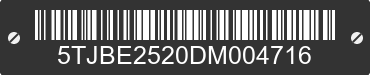 2013 AMERICAN SURPLUS & MFG American Surplus & MFG 5TJBE2520DM004716 VIN decoded