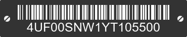 2000 ARCTIC CAT Arctic Cat 4UF00SNW1YT105500 VIN decoded