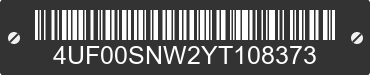2000 ARCTIC CAT Arctic Cat 4UF00SNW2YT108373 VIN decoded