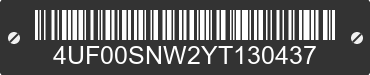 2000 ARCTIC CAT Arctic Cat 4UF00SNW2YT130437 VIN decoded