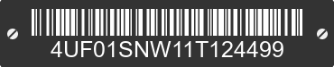 2001 ARCTIC CAT Arctic Cat 4UF01SNW11T124499 VIN decoded