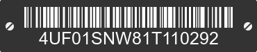 2001 ARCTIC CAT Arctic Cat 4UF01SNW81T110292 VIN decoded